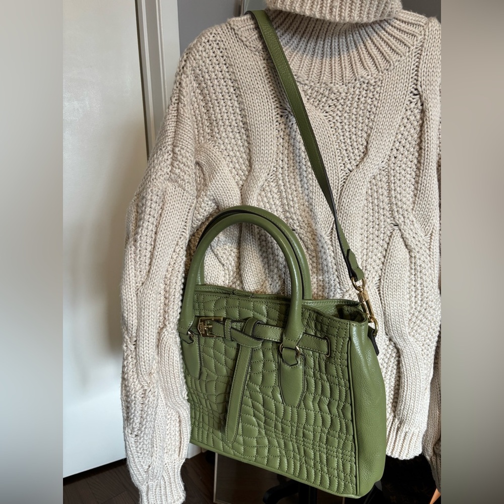 Aimee Kestenberg Olive Quilted Shoulder Bag - Picture 3 of 9